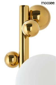 LAMPADAR CU LED-URI,VALENTINO, AURIU, DIN METAL SI STICLA, STIL MODERN, B2 - Img 4
