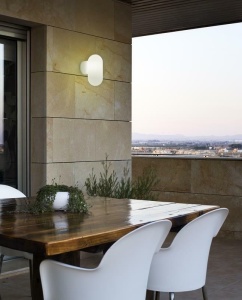 LAMPADAR EXTERIOR ILUMINAT CAPSULA TERPE STIL MODERN B2 - Img 3