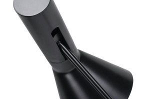 LAMPADAR FONO, NEGRU, DIN ALUMINIU, STIL MODERN, B2 - Img 4