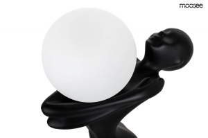 LAMPADAR, HUMAN MOON, FIBRA DE STICLA SI ABAJUR DE STICLA, STIL MODERN - Img 4