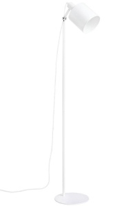 LAMPADAR LEKTOR, ALB, DIN ALUMINIU, STIL MODERN, B2