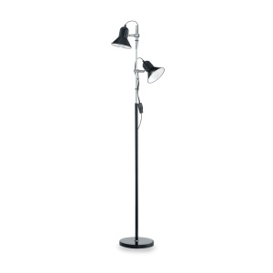 LAMPADAR POLLY PT2 NEGRU STIL VINTAGE IDEAL LUX