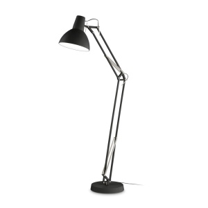 LAMPADAR WALLY PT1, NEGRU, DIN METAL, STIL MODERN