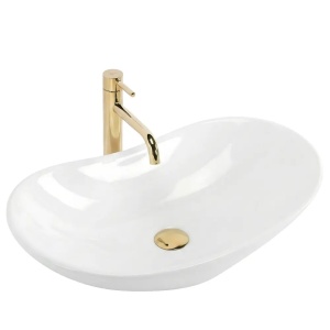 LAVOAR PE BLAT BASARO WESTA 63 CM, DIN CERAMICA, CALITATE SUPERIOARA, REA