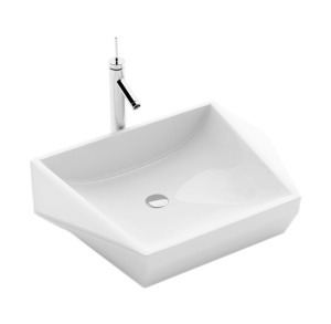 LAVOAR REA LUCY, 60CM, MONTAJ PE BLAT, DIN CERAMICA, CALITATE SUPERIOARA, REA