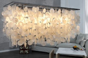 LUSTRA 80CM, SHELL REFLECTIONS, COD 22850, DESIGN MODERN - Img 3
