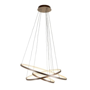 LUSTRA AMIRA AURIU, HL-0124, CONFECTIONATA DIN ALUMINIU, STIL MODERN