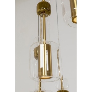LUSTRA CANDY BAR 44 GOLD, CONFECTIONATA DIN STICLA SI METAL, STIL MODERN - Img 4