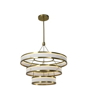 LUSTRA CEALORA 214474, CONFECTIONATA DIN METAL SI RASINA, ALBA, STIL MODERN