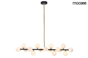 LUSTRA COSMO LEVEL M, CONFECTIONATA DIN METAL SI STICLA, STIL MODERN
