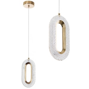 Lustră cu Cristale Suspendată G113-1CP GOLD