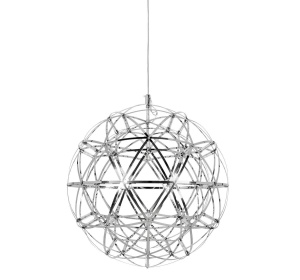 LUSTRA CU LED STELLAR 45, CROM, DIN OTEL INOXIDABIL, STIL MODERN, B2