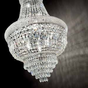 LUSTRA DUBAI SP10, CROM, DIN CRISTAL, STIL CLASIC - Img 2