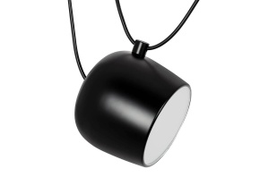 LUSTRA EYE 3, NEAGRA, DIN ALUMINIU, STIL MODERN, B2 - Img 5