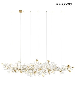 LUSTRA FLORA 250 GOLD, CONFECTIONATA DIN PLASTIC SI METAL, STIL MODERN - Img 3
