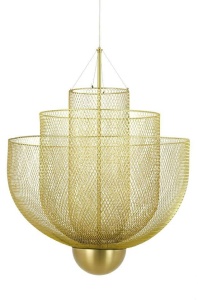LUSTRA ILLUSION XL, AURIE, DIN METAL, STIL MODERN, B2