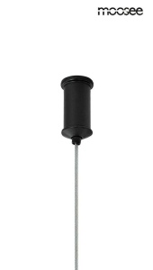 LUSTRA LED EXCLUSIVIST 90CM, SHAPE, CONFECTIONATA DIN METAL, DESIGN MODERN - Img 6