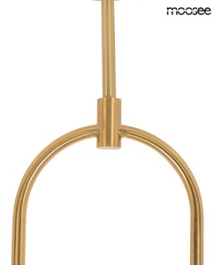 LUSTRA MODERNA LOW AURIE, 133CM, DIN METAL SI ABAJUR STICLA - Img 4