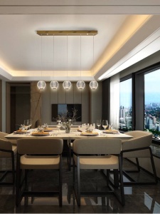 LUSTRA/PLAFONIERA AUSTRAL, 96 CM, AURIU/TRANSPARENT, DIN METAL SI ACRIL OPTIC, STIL MODERN