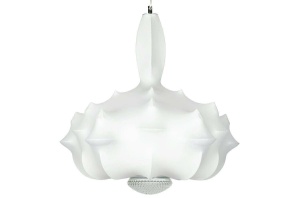 LUSTRA RAGNATELA 80, ALBA, DIN METAL SI STICLA, STIL MODERN, B2