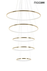 LUSTRA RING SLIM L AURIE, CONFECTIONATA DIN OTEL SI ACRIL, STIL MODERN