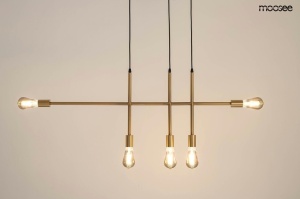 LUSTRA RIVA 5 GOLD, CONFECTIONATA DIN OTEL, STIL MODERN - Img 2