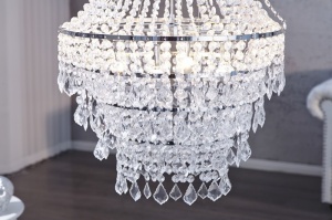 LUSTRA ROYAL 6790 TRANSPARENTA , DIN PLASTIC SI METAL, DESIGN CLASIC - Img 3