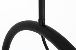 LUSTRA STICK, NEAGRA, CONFECTIONATA DIN METAL SI ACRIL, STIL MODERN - Img 6