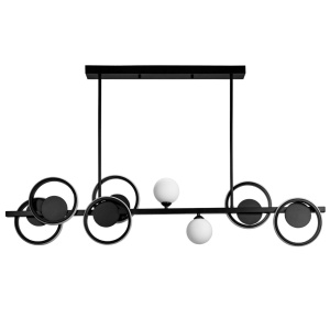 Lustra Tavan LED APP1199-CP BLACK