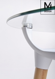 MASA ALBA DIN STICLA HIDE FI 80 STIL MODERN B2 - Img 6