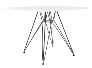 MASA ALBA DSR SQUARE BLACK 100x100 STIL MODERN B2 - Img 2