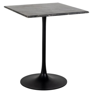 MASA BISTRO CARLTEN, MARO, 65X65, 825230, CONFECTIONATA DIN METAL, MDF SI MARMURA MARO IRLANDEZA, STIL MODERN