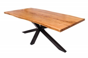 MASA DE SUFRAGERIE, WILD 200CM, DIN LEMN DE SALCAM, DESIGN INDUSTRIAL, COD 42304 - Img 4