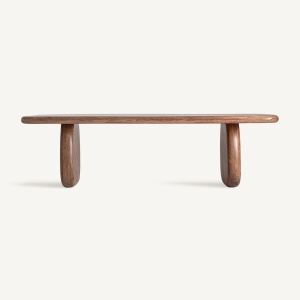MASA DEOSEBITA, CARMAUX 260CM, FABRICATA DIN LEMN DE SALCAM, CULOARE NATUR/MARO, ARTIM GROUP SELECTION