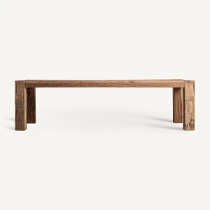 MASA DINING BACKLYN, MARO, REF. 33398, PRELUCRATA MANUAL, CONFECTIONATA DIN LEMN MASIV RECICLAT, STIL SCANDINAV