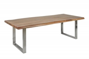 MASA DINING DIN LEMN MASIV, MAMMUT 220CM, DESIGN INDUSTRIAL - Img 6