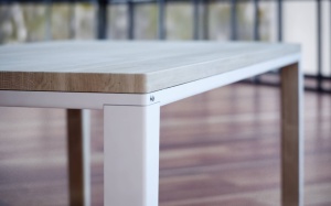 MASA DINING DYLE PURE PROPELLER 240x100, DIN METAL SI LEMN MASIV, STIL MODERN B2 - Img 5