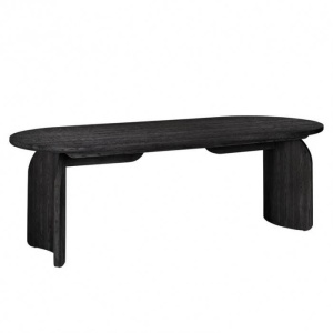 MASA DINING FAIRMONT, 235 CM, NEAGRA, DIN LEMN DE STEJAR, RICHMOND INTERIORS