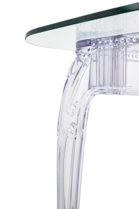 MASA DINING, KING 120CM, TRANSPARENTA, DESIGN DEOSEBIT - Img 8