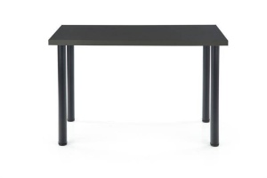 MASA DINING MODEX 2, ANTRACIT/NEGRU, 120 CM, BLAT DIN PAL SI PICIOARE DIN METAL , STIL MODERN - Img 3