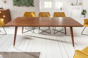 MASA DINING, MYSTIC 200CM, LEMN SALCAM, COD 39946, STIL RETRO - Img 2