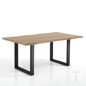 MASA ELEGANTA 160CM, LANDO, COD 4402, STIL MODERN, REALIZATA DIN METAL SI MDF