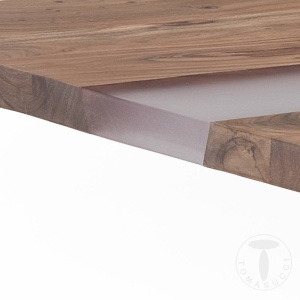 MASA ELEGANTA DE LUX DIN LEMN 195CM, ANUBI, COD 4361, STIL MODERN, REALIZATA DIN LEMN MASIV DE SALCAM - Img 3