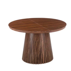 MASA EXTENSIBILA 120/200CM, ARTIM MEBLE, REALIZATA DIN MDF, CULOARE NUC, STIL MODERN - Img 2