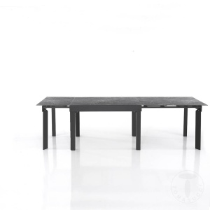 MASA EXTENSIBILA DIN CERAMICA 120/340CM, FANTIC, COD 4207, STIL MODERN, REALIZATA DIN METAL SI CERAMICA - Img 3