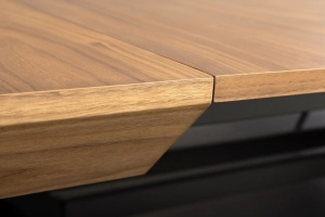 MASA EXTESIBILA DE MARI DIMENSIUNI, GIANT 180- 320CM, FURNIR LEMN DE NUC SI METAL, ASPECT NUC, ARTIM GROUP SELECTION - Img 8
