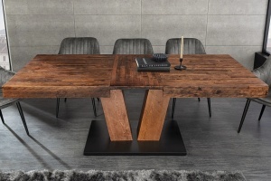 MASA EXTESIBILA DINING, RANCHO 160- 200CM, FURNIR LEMN DE PIN SI MDF, ASPECT NATUR, ARTIM GROUP SELECTION - Img 8