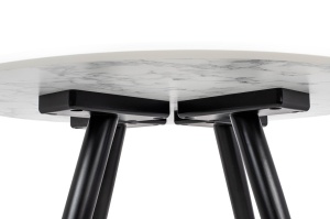MASA PADRINO 90 CM, CONFECTIONATA DIN MDF SI OTEL INOXIDABIL, STIL MODERN - Img 4