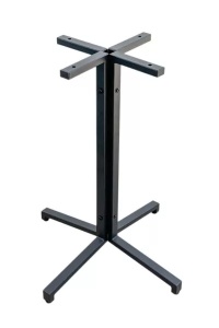MASA PENTRU CAFENEA, 68x68 CM, STEJAR LANCELOT/NEGRU, DIN PAL LAMINAT SI OTEL, ARTIM GROUP SELECTION - Img 3