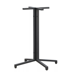 MASA PENTRU CAFENEA, 68x68 CM, STEJAR SONOMA/NEGRU, DIN PAL LAMINAT SI OTEL, ARTIM GROUP SELECTION - Img 4